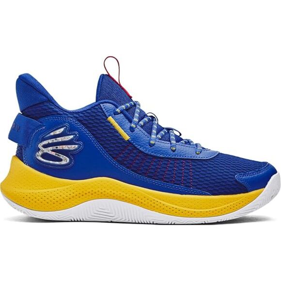 Under Armour W 10.5 Curry 3Z7 Basketball Shoes 3026622 Royal 400 - Picture 2 of 5